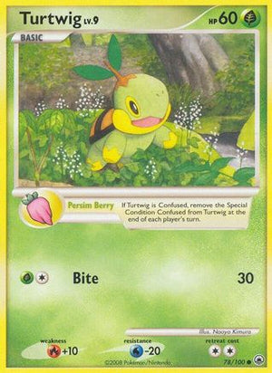 Turtwig (78) (78) 078  Majestic Dawn - Uncommon