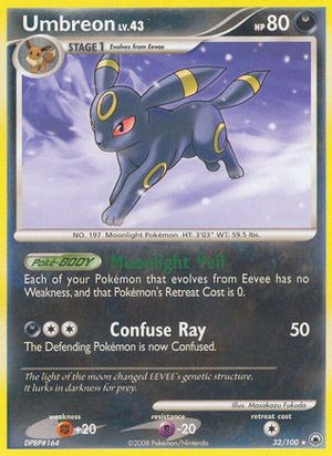 Umbreon 032  Majestic Dawn - Rare