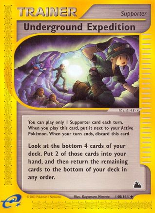 Underground Expedition 140  Skyridge - Uncommon