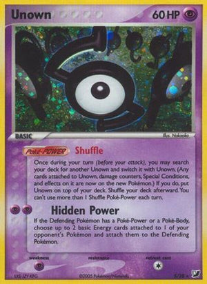 Unown (S) (S) 00S  - Holofoil Unseen Forces - Holo Rare