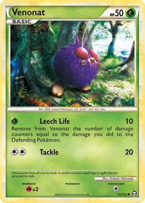 Venonat 081  Triumphant - Common