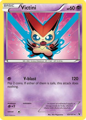 Victini (43) (43) 043  Noble Victories - Rare
