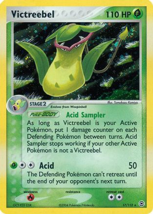 Victreebel 017  - Reverse Holofoil FireRed & LeafGreen - Holo Rare