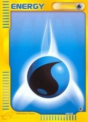 Water Energy 165/165  - Reverse Holofoil Expedition - Common