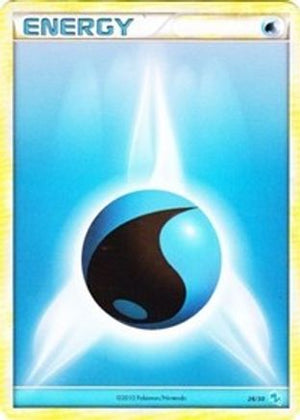 Water Energy (#9) (#9) 009  HGSS Trainer Kit Gyarados & Raichu - Common