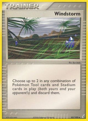 Windstorm 085/100  - Reverse Holofoil Crystal Guardians - Uncommon