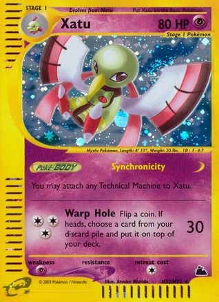 Xatu (H32) (H32) H32  - Holofoil Skyridge - Holo Rare