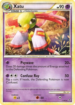 Xatu 011  - Holofoil Unleashed - Holo Rare