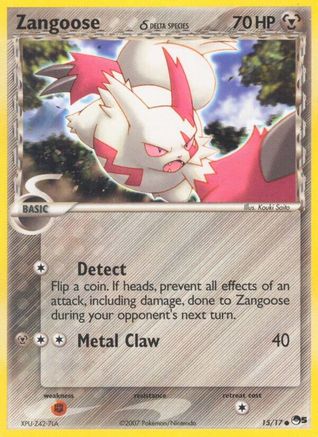 Zangoose (Delta Species) 015  POP Series 5 - Common