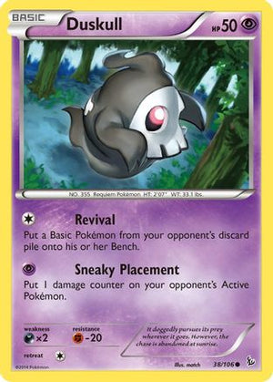 Duskull 038  XY  Flashfire - Common