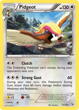 Pidgeot 077/106  XY  Flashfire - Rare