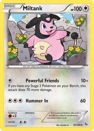 Miltank 083/106  XY  Flashfire - Uncommon