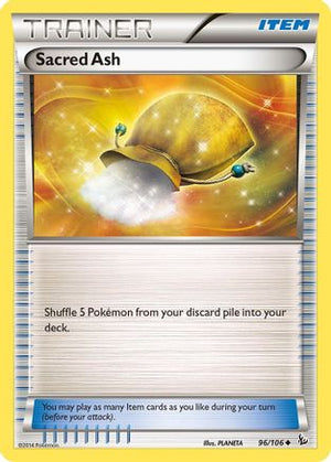 Sacred Ash 096/106  XY  Flashfire - Uncommon