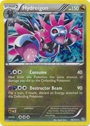 Hydreigon (Cracked Ice Holo) 098/124  - Holofoil Deck Exclusives - Holo Rare