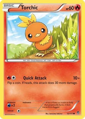 Torchic 012/111  XY  Furious Fists - Common