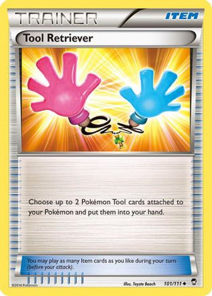 Tool Retriever 101  XY  Furious Fists - Uncommon