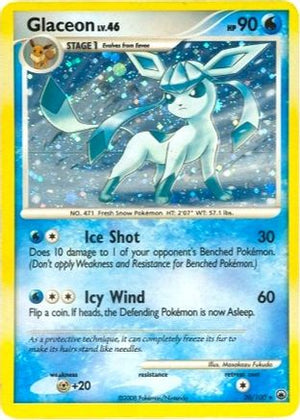 Glaceon (DP Majestic Dawn) 020/100  - Holofoil Deck Exclusives - Holo Rare
