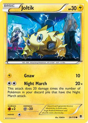 Joltik 026/119  XY  Phantom Forces - Common