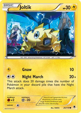 Joltik 026/119  XY  Phantom Forces - Common
