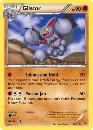Gliscor 047  XY  Phantom Forces - Rare