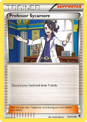 Professor Sycamore 101/119  XY  Phantom Forces - Uncommon