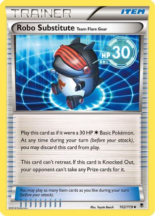 Robo Substitute 102/119  XY  Phantom Forces - Uncommon