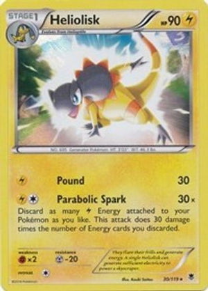 Heliolisk (XY Phantom Forces) 030/119  Deck Exclusives - Rare