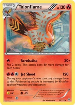 Talonflame (XY Phantom Forces) 010/119  - Holofoil Deck Exclusives - Holo Rare