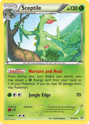 Sceptile 008/160  XY  Primal Clash - Rare
