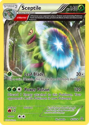 Sceptile (Omega) 009/160  - Holofoil XY  Primal Clash - Holo Rare