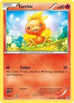 Torchic 025/160  XY  Primal Clash - Common