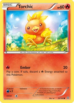 Torchic 025/160  XY  Primal Clash - Common