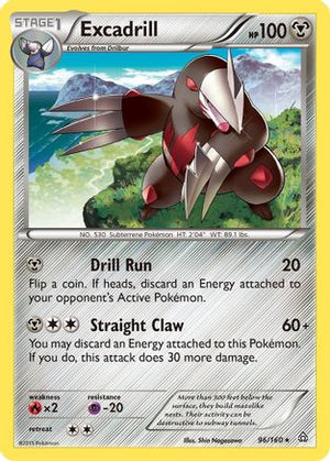 Excadrill 096  XY  Primal Clash - Rare