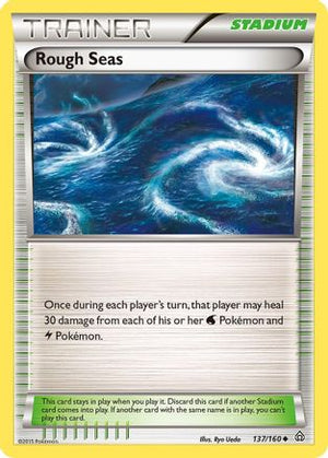 Rough Seas 137/160  XY  Primal Clash - Uncommon