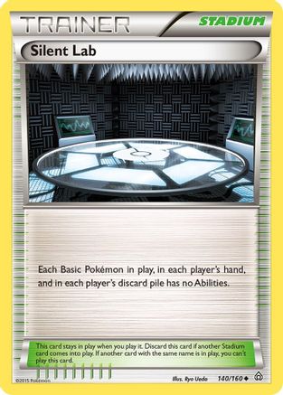 Silent Lab 140/160  XY  Primal Clash - Uncommon