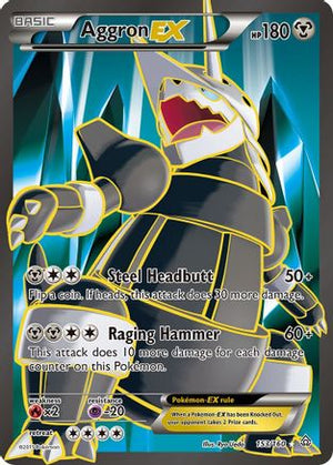 Aggron EX (153 Full Art) (153 Full Art) 153/160  - Holofoil XY  Primal Clash - Ultra Rare