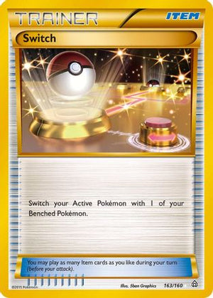 Switch (163 Secret Rare) (163 Secret Rare) 163/160  - Holofoil XY  Primal Clash - Secret Rare
