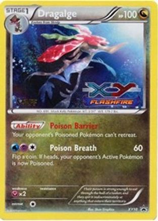 Dragalge (Prerelease) [Staff] XY10  - Holofoil XY Promos - Promo
