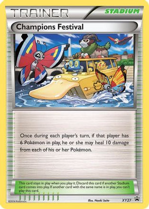 Champions Festival (2014) XY27  - Holofoil XY Promos - Promo