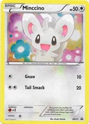 Minccino (Cracked Ice Holo) BW13  - Holofoil Black and White Promos - Promo