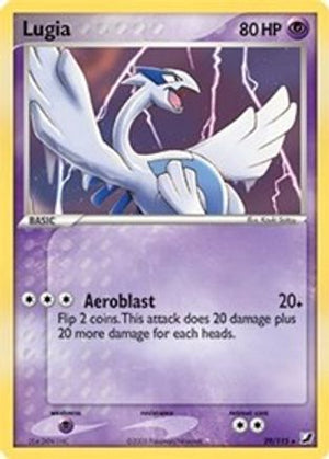 Lugia (EX Unseen Forces) 029/115  - Holofoil Deck Exclusives - Holo Rare