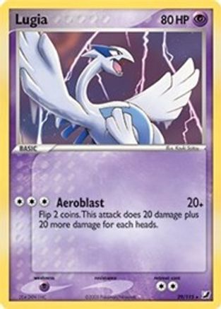 Lugia (EX Unseen Forces) 029/115  - Holofoil Deck Exclusives - Holo Rare