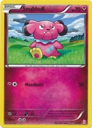 Snubbull (#11) (#11) 011  XY Trainer Kit Sylveon & Noivern - Common