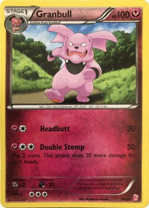 Granbull (#14) (#14) 014  XY Trainer Kit Sylveon & Noivern - Common