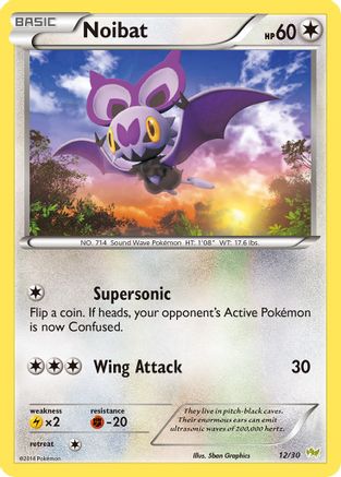 Noibat (#12) (#12) 012  XY Trainer Kit Sylveon & Noivern - Common