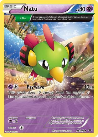Natu (28 Delta) (28 Delta) 028/108  XY  Roaring Skies - Common