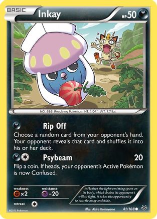 Inkay 041/108  XY  Roaring Skies - Common