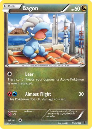 Bagon (55) (55) 055/108  XY  Roaring Skies - Common