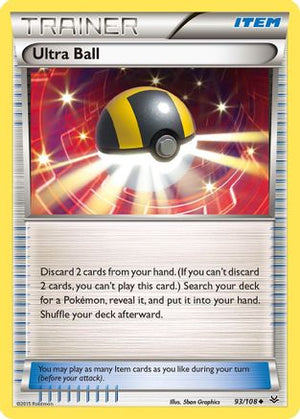 Ultra Ball 093/108  XY  Roaring Skies - Uncommon