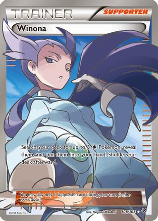 Winona (108 Full Art) (108 Full Art) 108/108  - Holofoil XY  Roaring Skies - Ultra Rare
